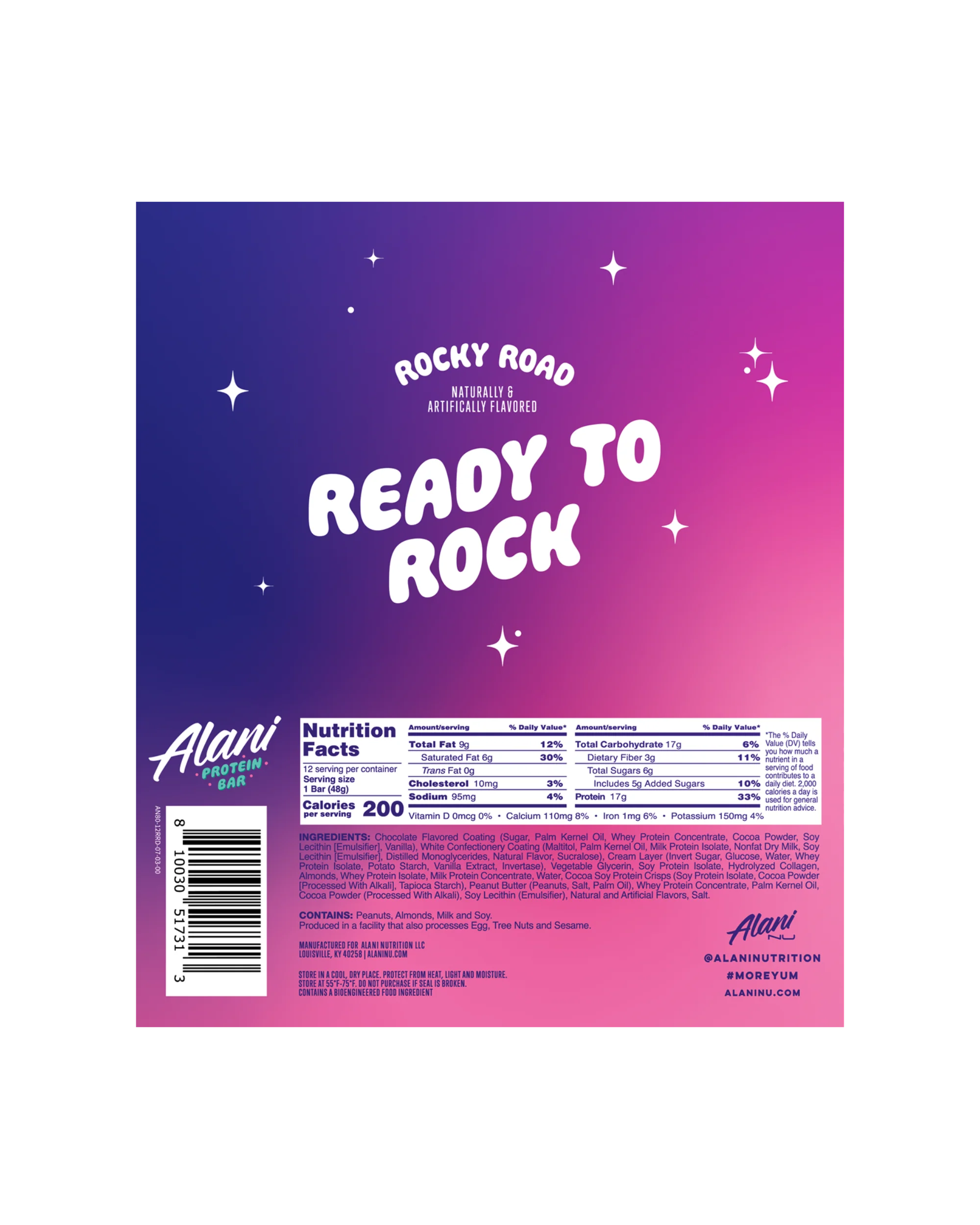 Alani Nu Featured Protein Bar - Rocky Road - Image 6