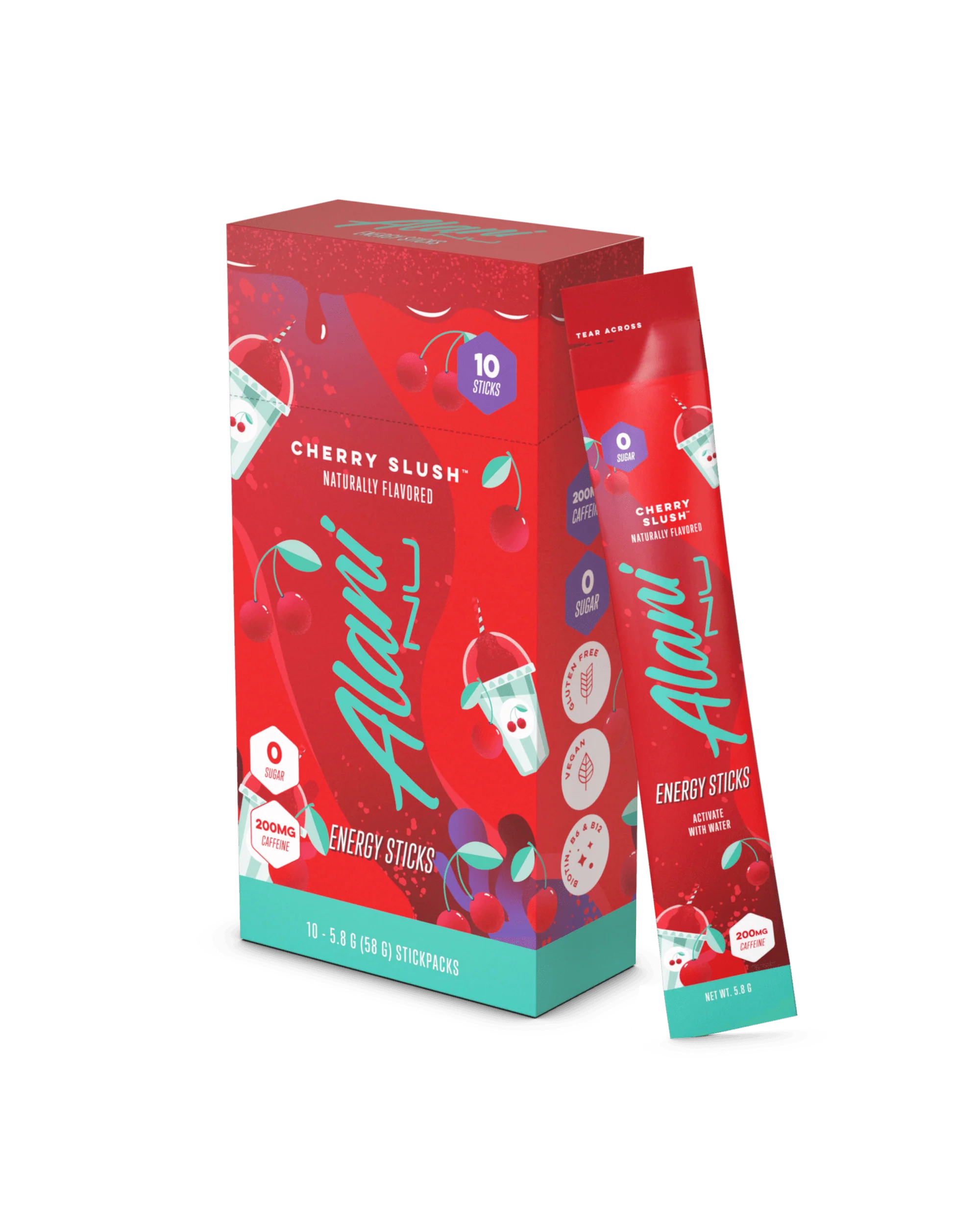 Alani Nu Featured Energy Sticks - Cherry Slush - Image 3