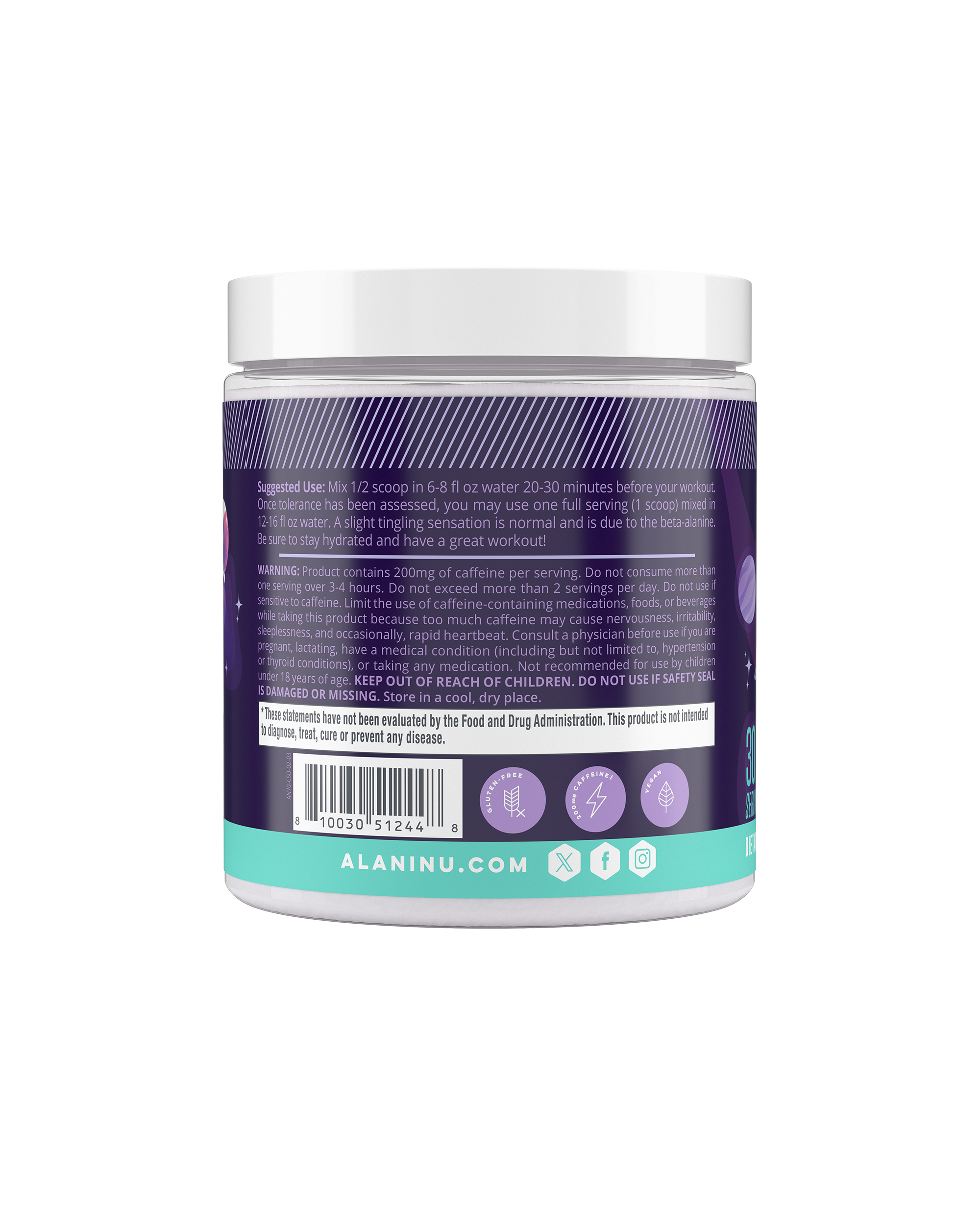 Alani Nu Featured pre-workout - cosmic stardust - Image 3