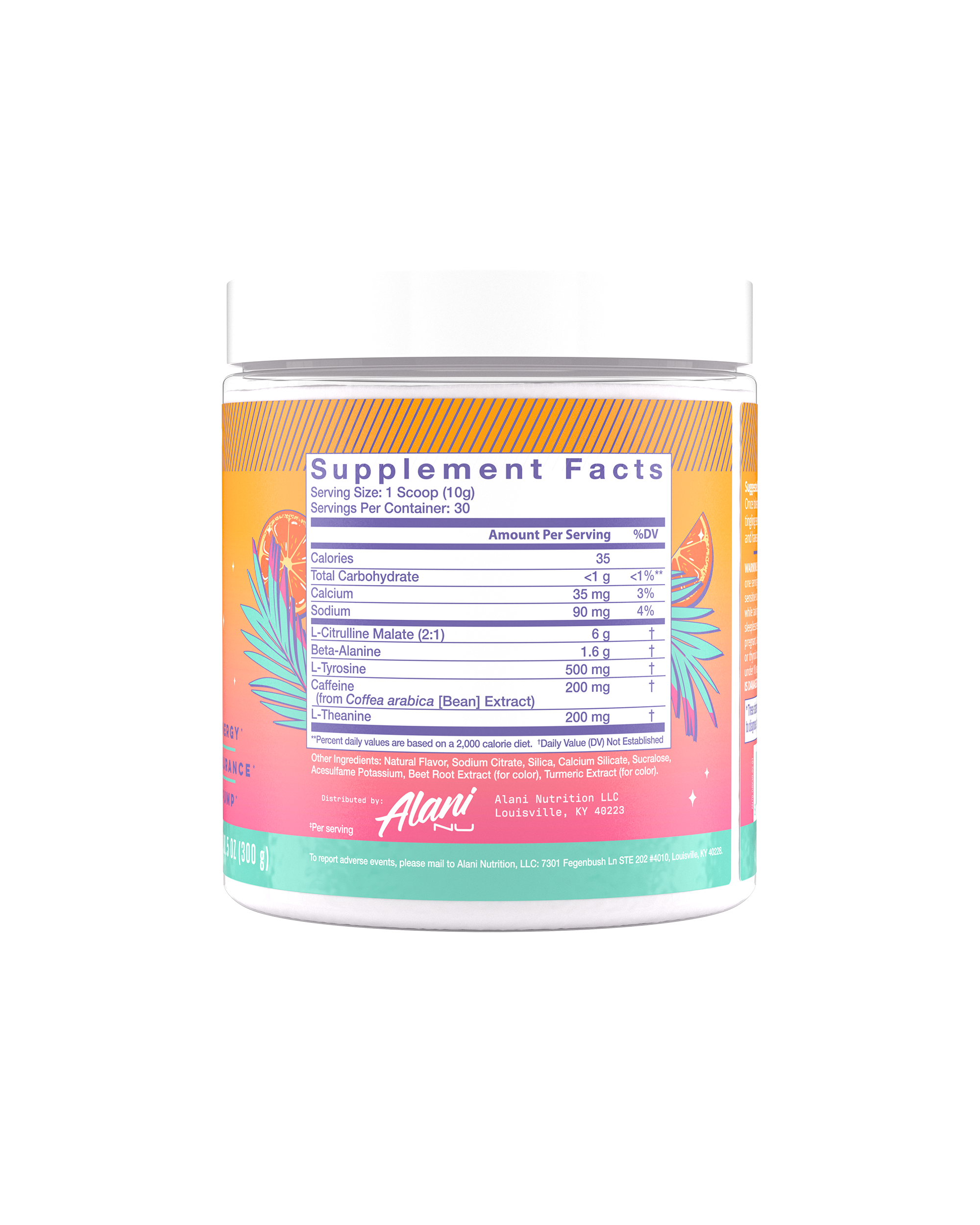 Alani Nu Featured pre-workout - orange kiss - Image 2