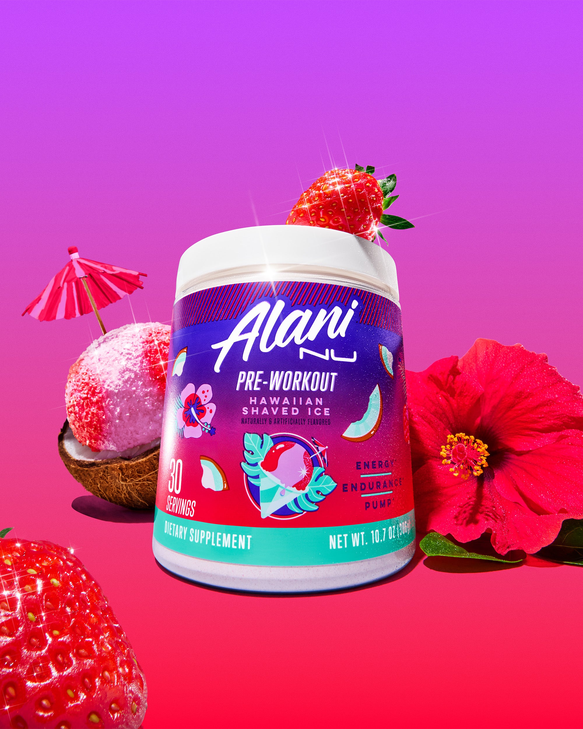 Alani Nu Featured energy drink & pre-workout - hawaiian shaved ice - Image 5