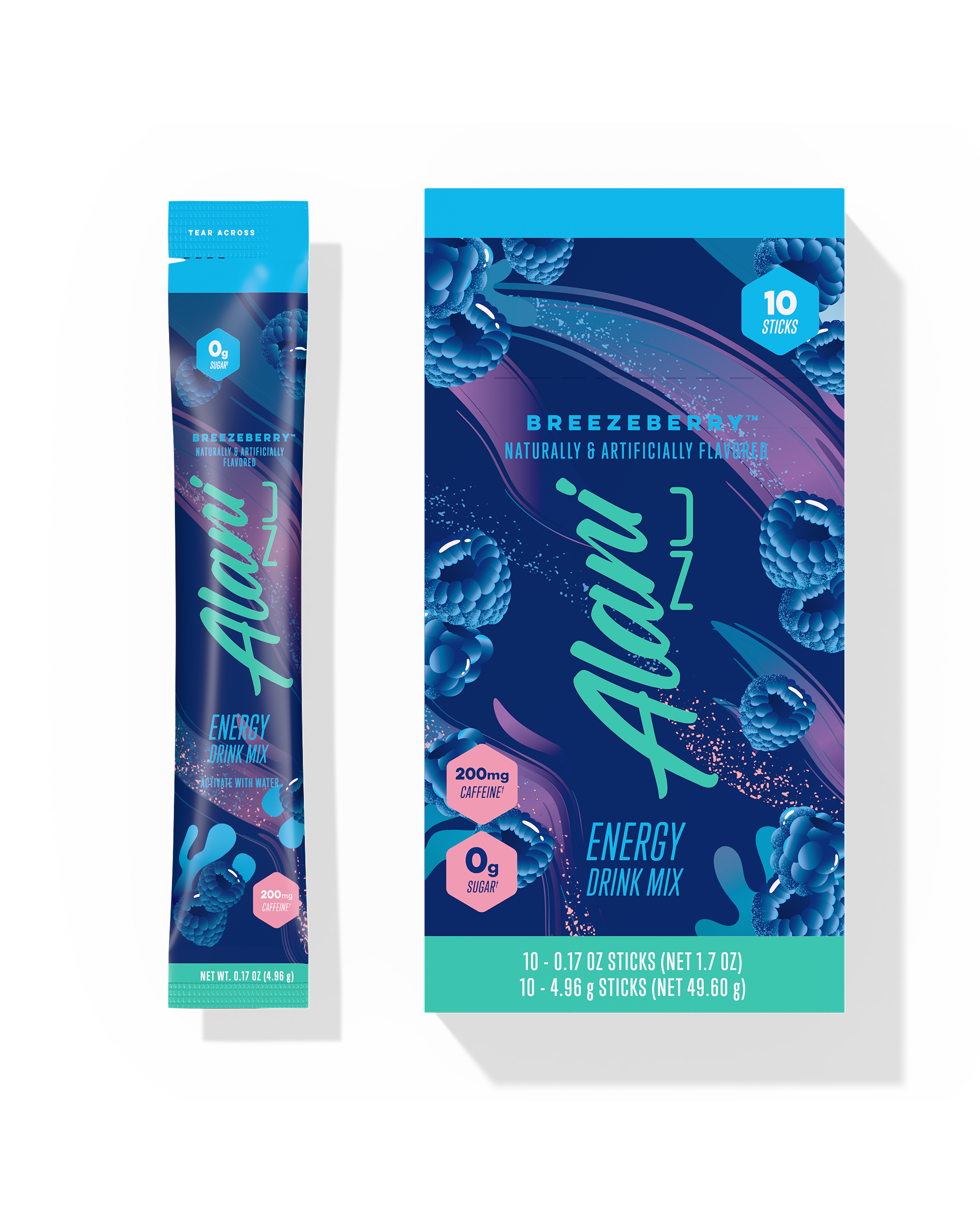 Alani Nu Featured energy sticks - breezeberry